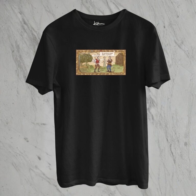 T-shirt "To twoja twarz czy d..." (Koszulka inspirowana grą Gothic)
