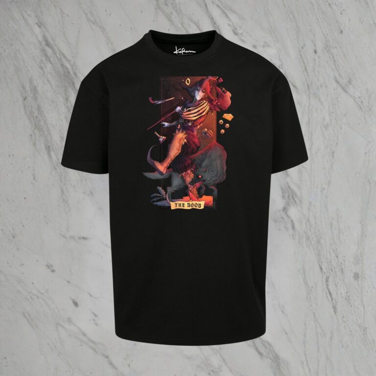 T-shirt Oversize Noob (Kolekcja Gracza)